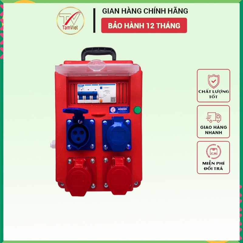 Tủ điện công nghiệp Tâm Việt, tủ điện tạm 1 pha 3 pha 16A phục vụ công trình