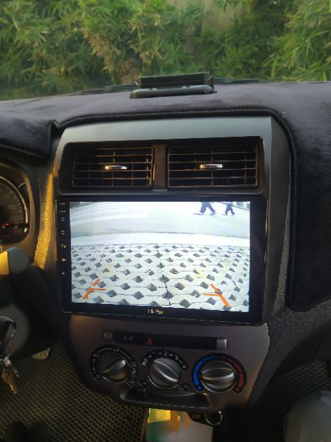 Màn hình ô tô dvd android 9 inch theo xe Toyota wigo