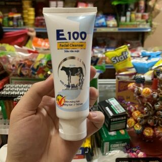 Sữa rửa mặt E100 tinh chất sữa bò tươi 80ml