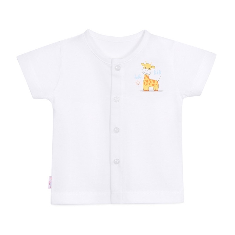 [Hello BB] Bé 3-15kg Áo cài giữa tay ngắn Hello B&amp;B | Hellobb - Kiddy and Mommy