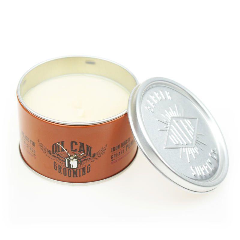 Sáp vuốt tóc Oil Can Grooming Iron Horse Grease Pomade