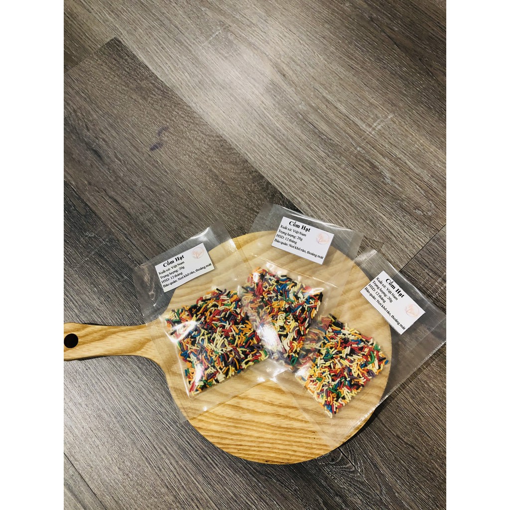 Kẹo Cốm Hạt trang trí bánh Premier Win 20gr