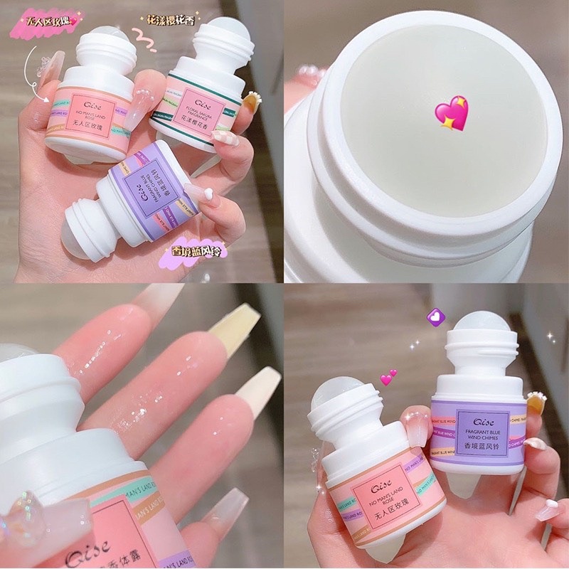 Lăn Khử Mùi, Ngăn Mồ Hôi Cả Ngày QISE Flower chai lăn nách thần thánh, ngăn ngừa tiết mồ hôi hiệu quả 100%