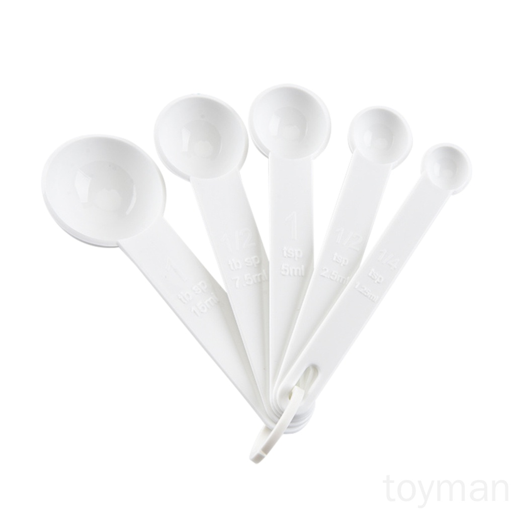 Set 5 muỗng đong gia vị làm bánh tiện lợi