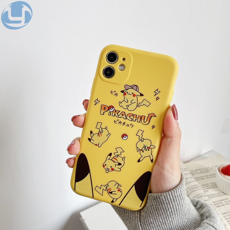 Ốp lưng điện thoại Pikachu dễ thương cho iPhone 6 6S 7 8 Plus X XS XR 11 Pro Max Fashion Animal Silicone mềm chống rơi | BigBuy360 - bigbuy360.vn