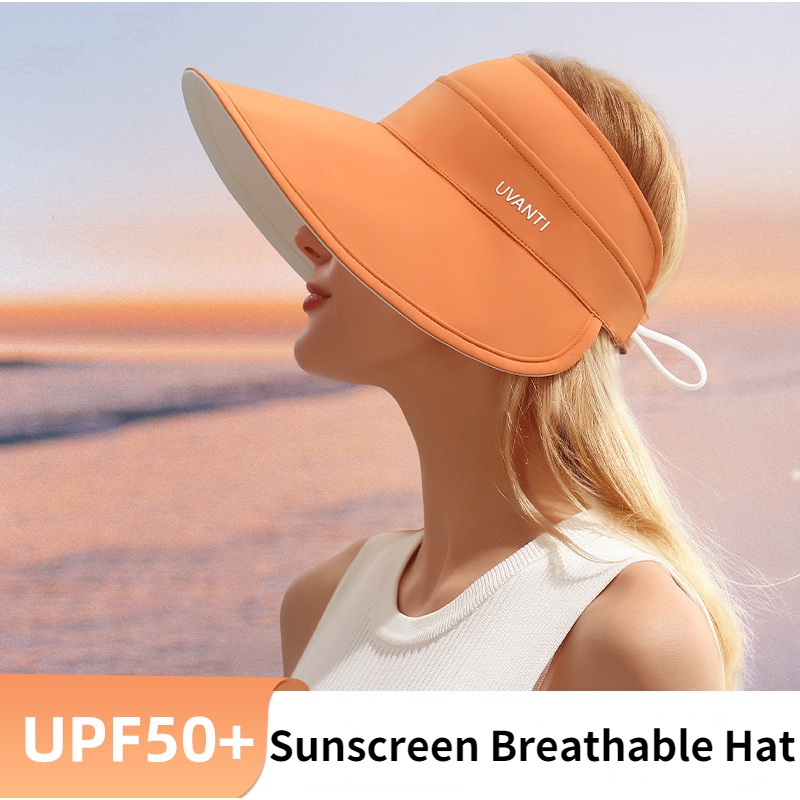 Nón Rộng Vành Chống Nắng Hai Mặt Thoáng Khí Thiết Kế Mới Tiện Dụng