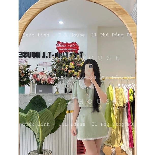 Set Xốp Xanh Cổ Sen Bèo Siêu Xinh Có Ảnh Thật