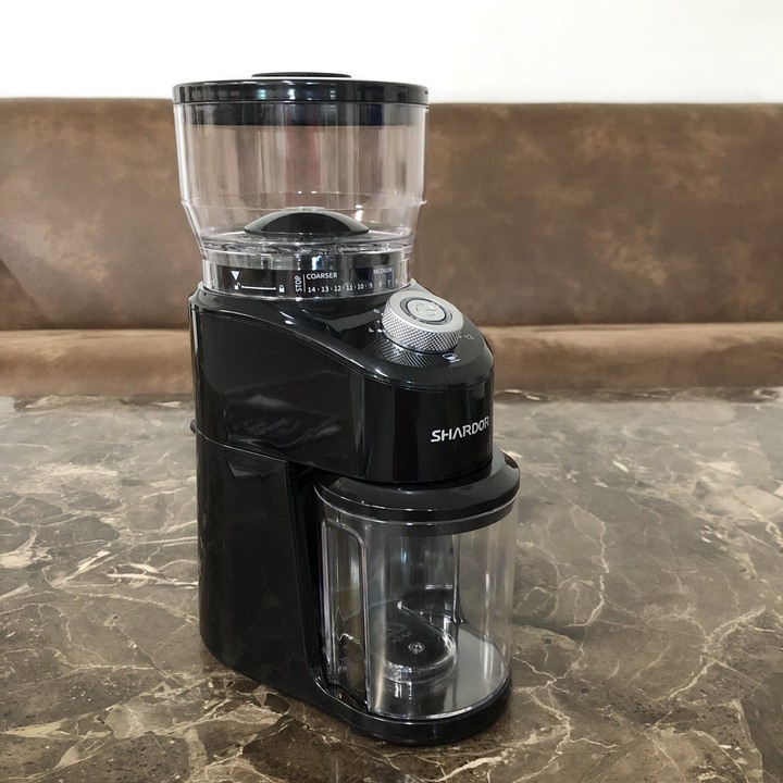 [ BẢO HÀNH 12 THÁNG] Máy xay hạt cà phê Espresso cao cấp Shardor CG845B - Công suất: 200W