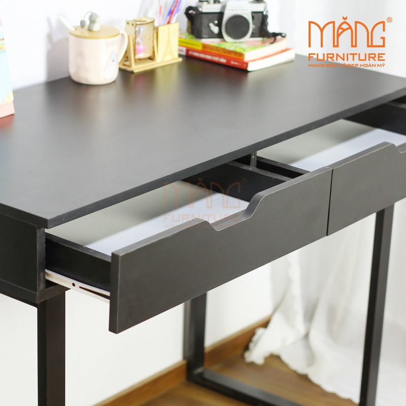 Bàn làm việc văn phòng đa năng tiện ích Măng Furniture mẫu mới BLV18