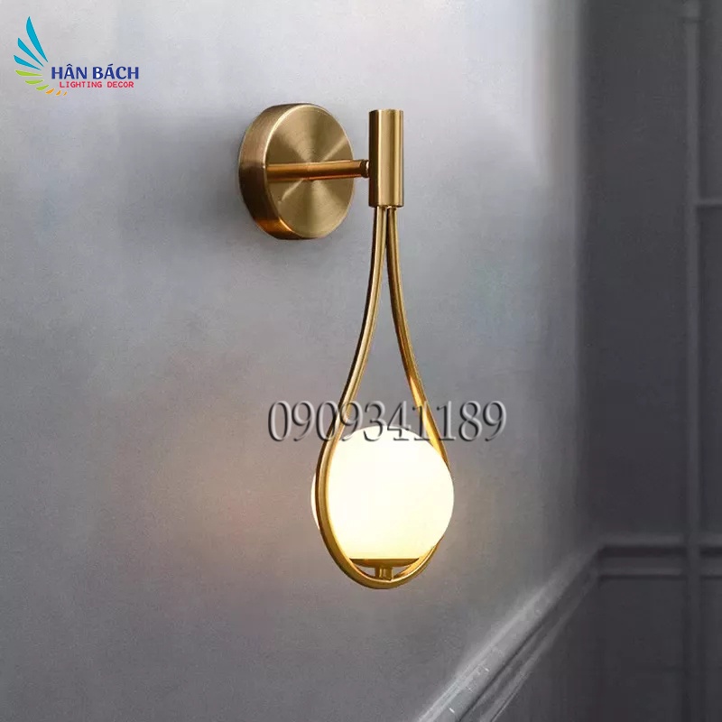 Đèn tường, gắn vách chao cầu decor hiện đại, sang trọng treo tường trang trí phòng ngủ