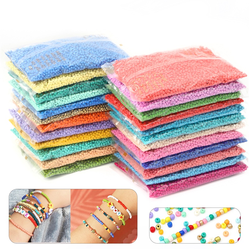 Hạt xỏ BEADIA màu sắc mới dùng làm vòng tay/trang sức thủ công