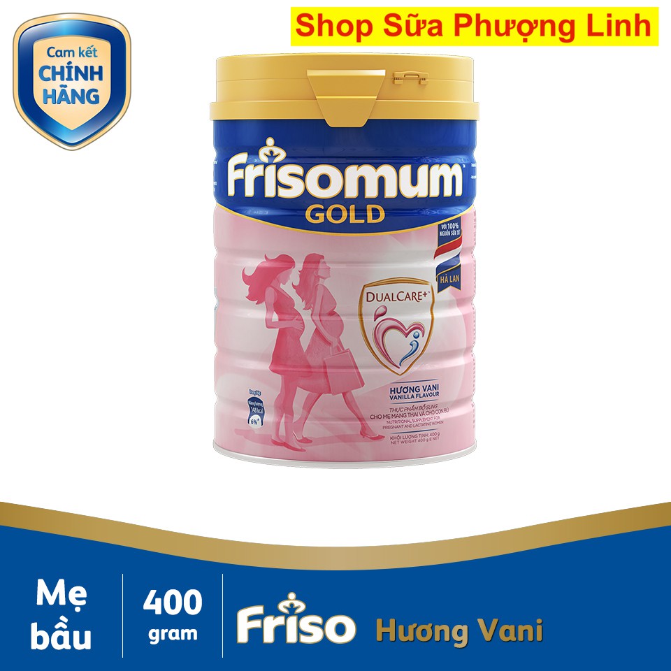 Sữa bột FRISOMUM GOLD 400G (Đủ Vị)