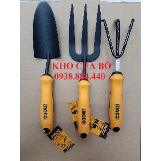 Bộ 3 dụng cụ làm vườn trồng cây 320mm INGCO HFTT658 HFTF38 HGR1008