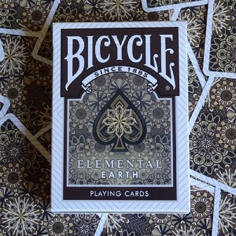 Bộ Bài Bicycle Elemental Earth Playing Cards, Bộ Bài Bicycle Trái Đất Nguyên Tố, Thẻ Sưu Tập USPCC, Trò Chơi Thẻ Ma Thuật, Đạo Cụ Ảo Thuật Cho Nhà Ảo Thuật