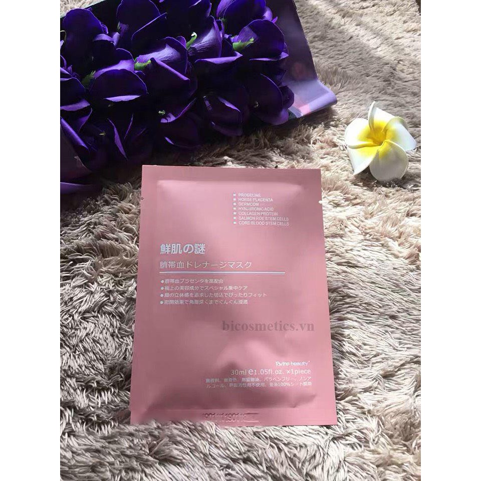 Mặt Nạ Nhau Thai Nhật Bản💞💞{FREESHIP}💞💞Mặt Nạ Tế Bào Gốc Nhau Thai Nhật Bản Chính Hãng Date 2022 [Mat Na] | Thế Giới Skin Care