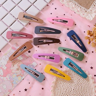 Kẹp Tóc Bấm Hình Tam Giác Màu Lỳ