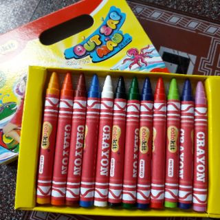 Bút sáp 12 màu Thiên Long CR-C016