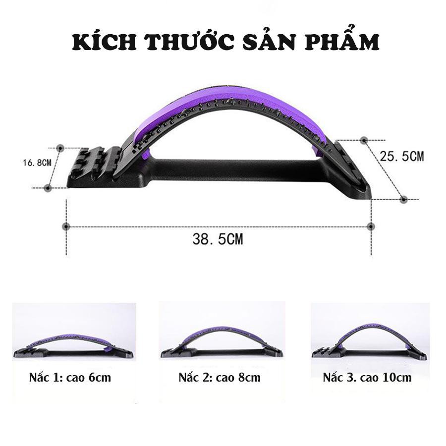 Dụng Cụ Massage Hỗ Trợ Tập Lưng, Cổ, Vai, Gáy - Khung Nắn Chỉnh Cột Sống Và Điều Trị Thoát Vị Đĩa Đệm