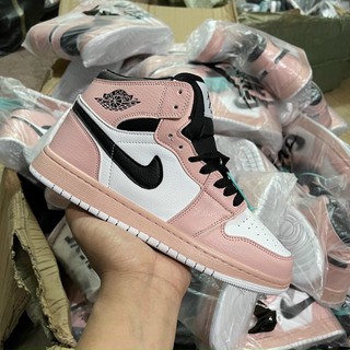 Giầy Jordan 1 hồng full cao cổ siêu rẻ (fullbox)