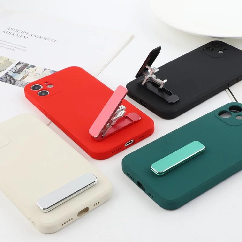 Giá đỡ điện thoại mini bằng hợp kim nhôm kiểu dáng tiện dụng gồm nhiều màu tùy chọn