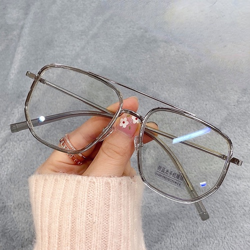 Mắt Kính Gọng Kim Loại Chống Ánh Sáng Xanh Thời Trang