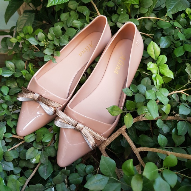 ] giầy búp bê nhựa nơ êm chân | BigBuy360 - bigbuy360.vn