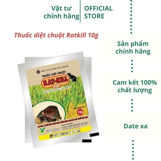 Thuốc diệt chuột gây chết chậm Ratkill 10g