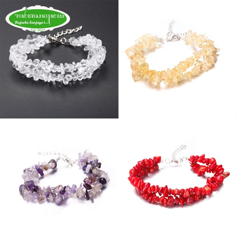 Chip Gelang Handmade Rajarta 2 Lớp Nhiều Lớp Hq