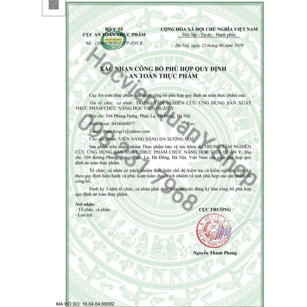 Viên Sáng Da Sương Mai 💊 FREESHIP ️💊 Học Viện Quân Y | BigBuy360 - bigbuy360.vn