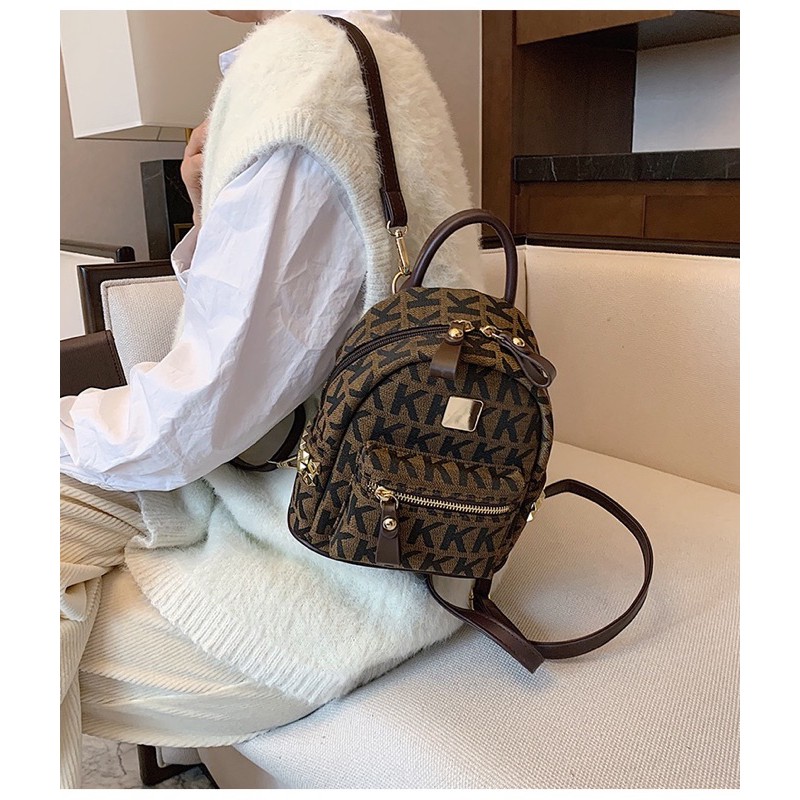 BALO MINI THỜI TRANG NỮ BALO VINTAGE CÁ TÍNH CAO CẤP SIÊU BỀN