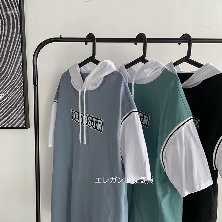 Áo Hoodie Ngắn Tay Dáng Rộng Phối Dây Rút Thời Trang Nhật Bản Cho Nữ 3 Màu Lựa Chọn