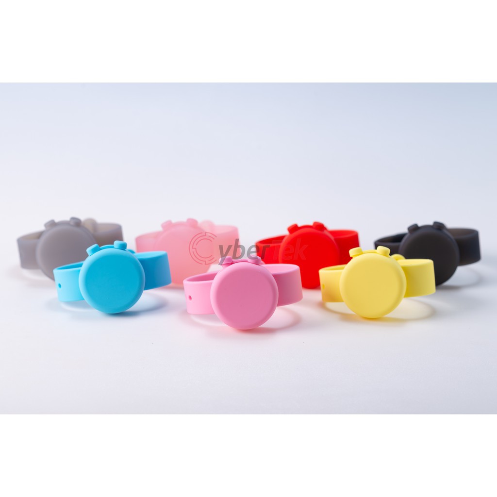 [COMBO HOT] Combo 5 vòng đeo tay silicon chứa Gel vệ sinh diệt khuẩn, ngăn ngừa virus tiện lợi | BigBuy360 - bigbuy360.vn