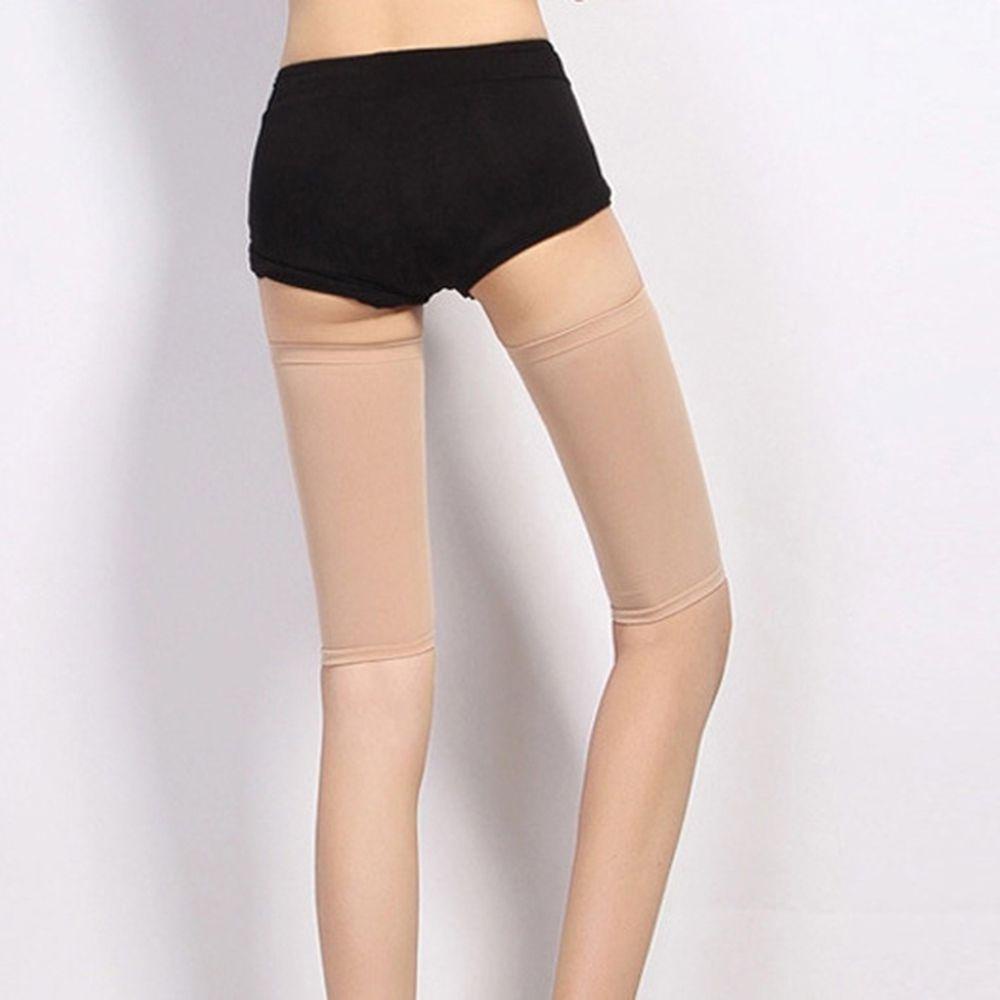 Set 2 Băng Quấn Đùi Màu Sắc Trơn Co Giãn Tốt Bảo Vệ Hông Tiện Dụng