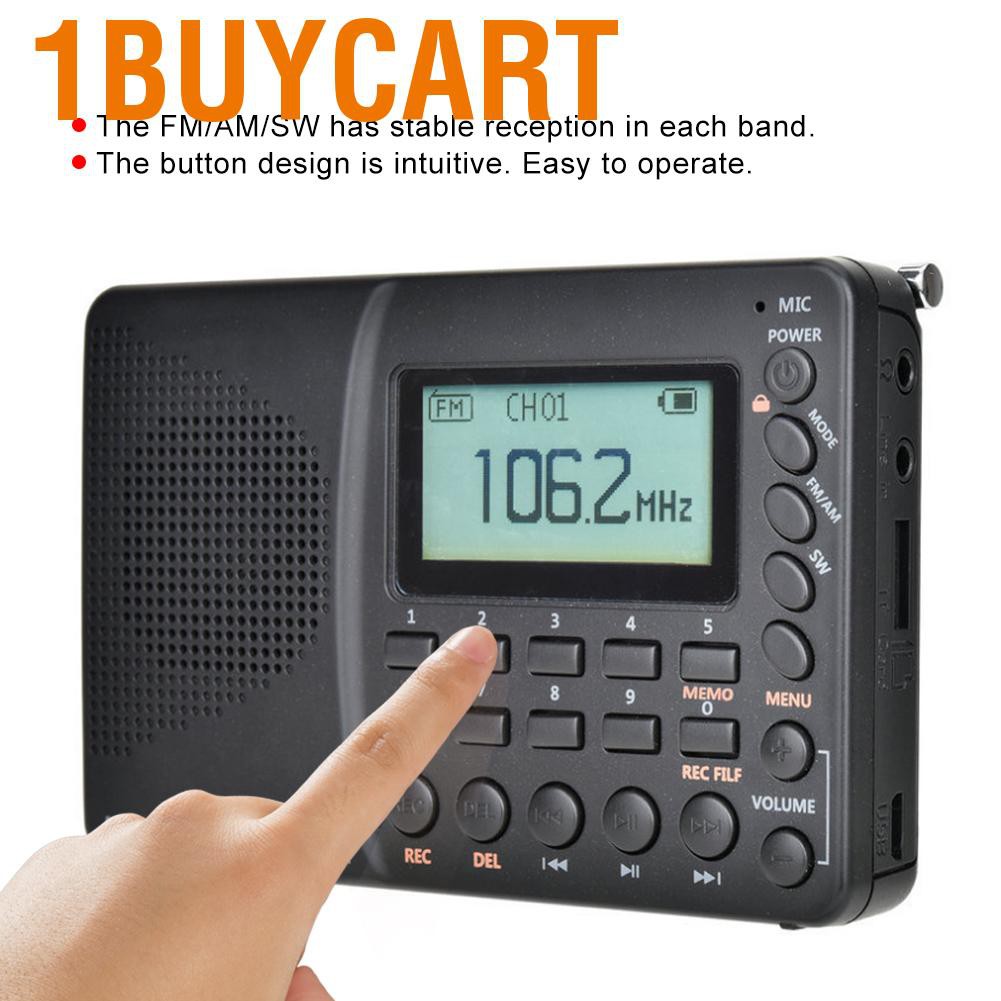 Radio kỹ thuật số Fm/ Am/ SW bluetooth 5.0