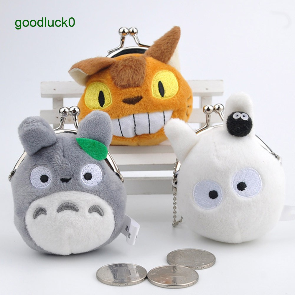 Ví Đựng Tiền Xu Hình Totoro Nhồi Bông Đáng Yêu