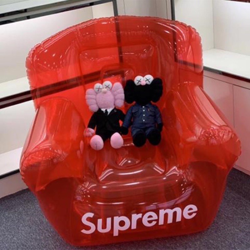 Phao Supreme Đỏ Trắng Hottrend