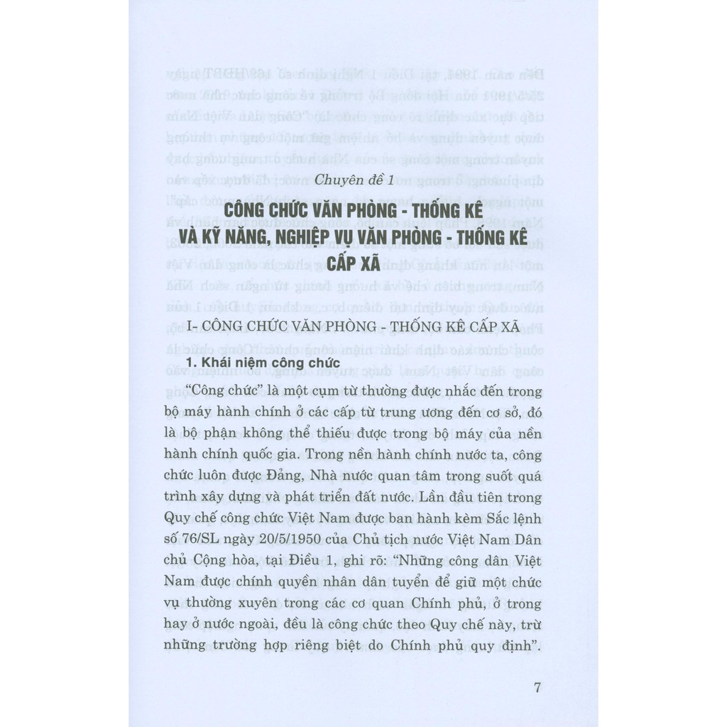 Sách - Sổ Tay Kỹ Năng Nghiệp Vụ Dành Cho Công Chức Văn Phòng Thống Kê Cấp Xã | BigBuy360 - bigbuy360.vn