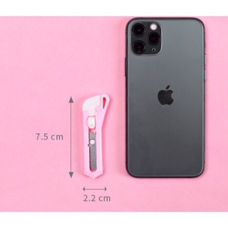 Dao rọc giấy mini hồng