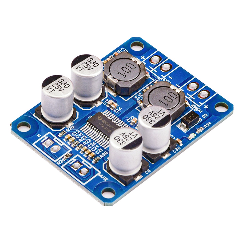 Bảng mạch pcbfun khuếch đại âm thanh kỹ thuật số TPA3118D2 30W 60W chuyên dụng cho xe hơi