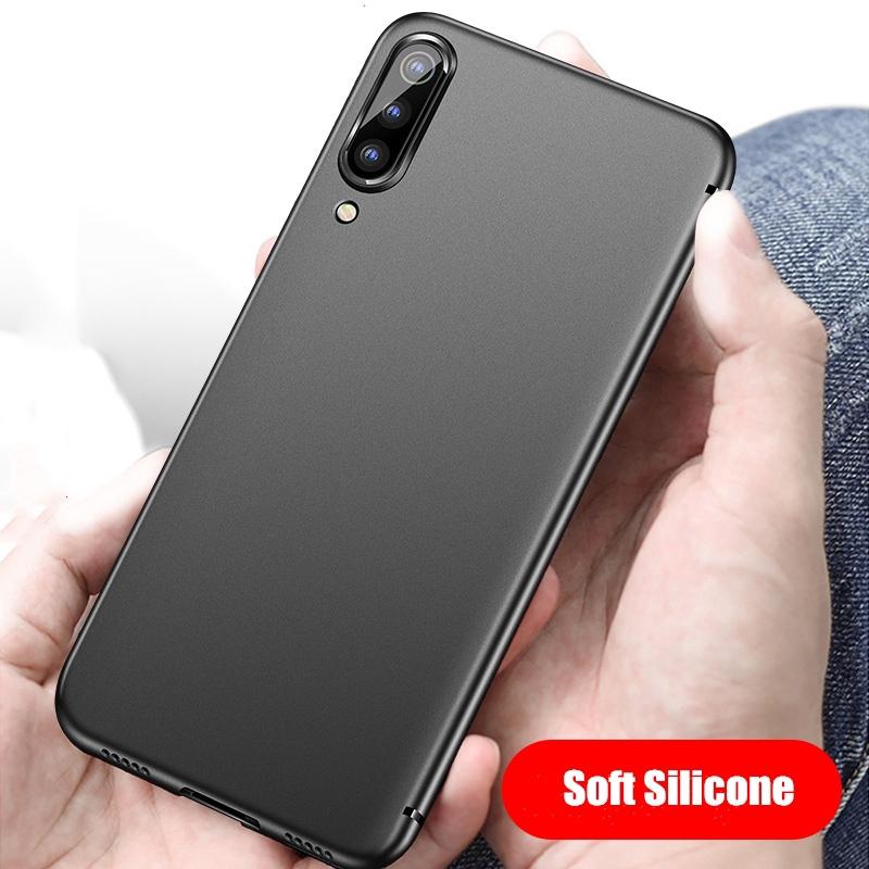 Xiaomi Mi CC9 CC9mt CC9e Mi A3 Lite Mi 9 SE Case Soft Black Ultra Slim Thin Matte Silicon Phone Cover