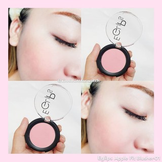 Phấn má dạng nén Eglips Apple Fit Blusher 4g