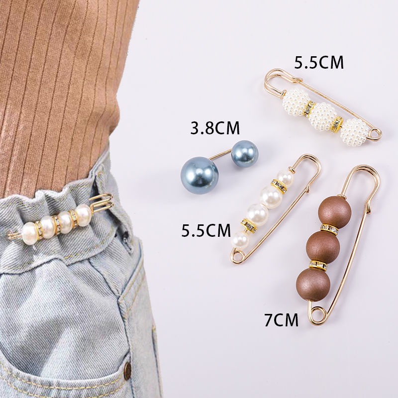 Ghim Cài Áo Đính Ngọc Trai Thời Trang Dành Cho Nữ