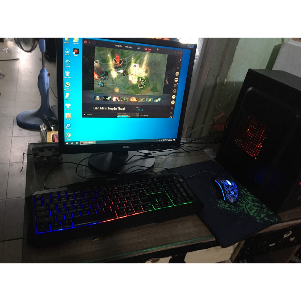Cấu hình VP04 : thùng PC + màng hình LCD 20 inch có thể chơi LOL | BigBuy360 - bigbuy360.vn