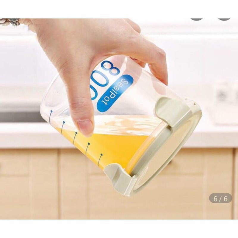 Sét 3 hộp nhựa đựng thực phẩm có cài 4 cạnh từ 600ml; 800ml;  1000ml