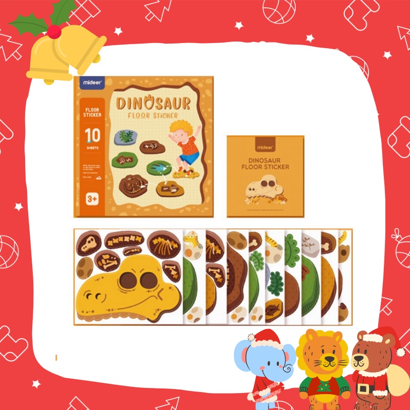 Sticker dán sàn chơi lò cò Mideer cho bé 3+