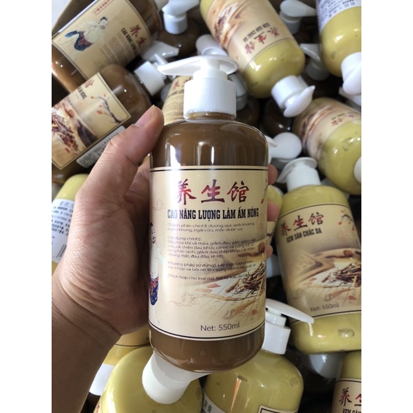 Cao xoa bóp thảo dược làm ấm nóng