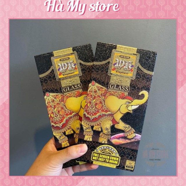 KÍNH CƯỜNG LỰC SIÊU CỨNG - CHỐNG BÁM VÂN TAY WK Elephant (Con Voi) - Chính Hãng WK -