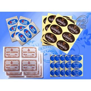IN TEM DÁN TEM QUẢN CÁO TEM DÁN TÊN SẢN PHẨM DANH THIẾP DÁN (Không Cắt)