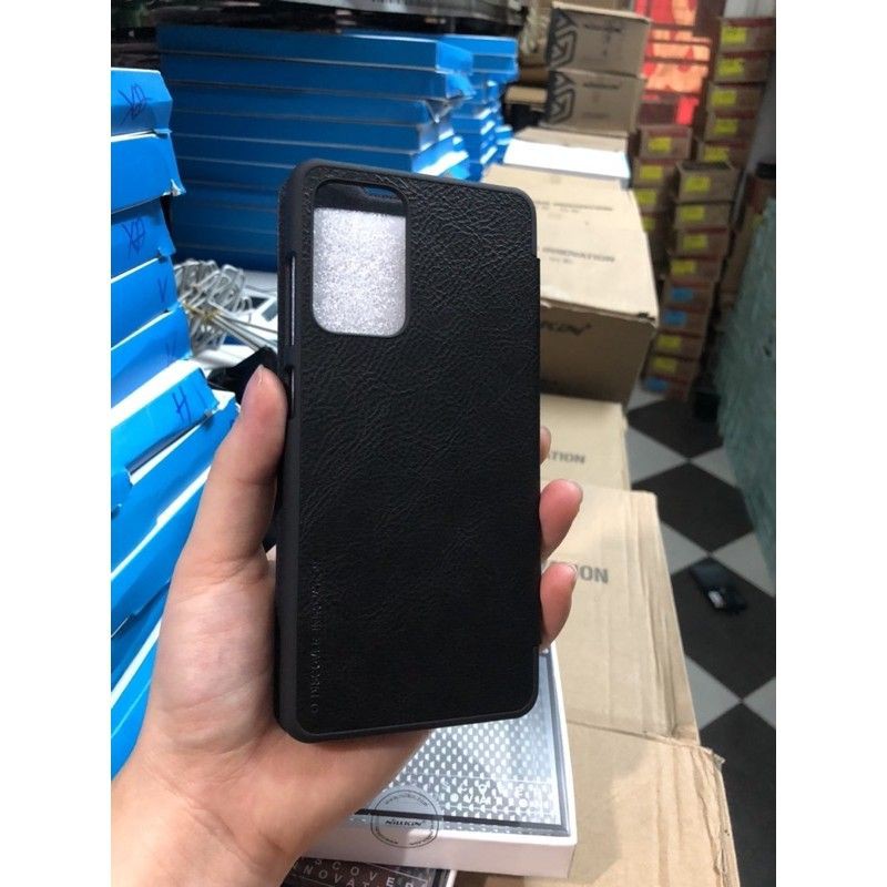 Bao da Nillkin Qin Samsung A32 4G/A52/ A72 5G Chính hãng Kèm ảnh thật