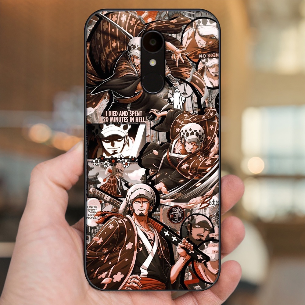 Ốp lưng Xiaomi Redmi 5 viền đen in hình Law One Piece